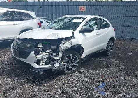 2019 Honda Hr-V Sport from USA, damaged, VIN 3CZRU6H1XKM739320